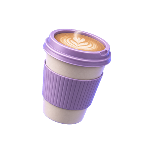 An icon representing the Coffee Shop Girl archetype